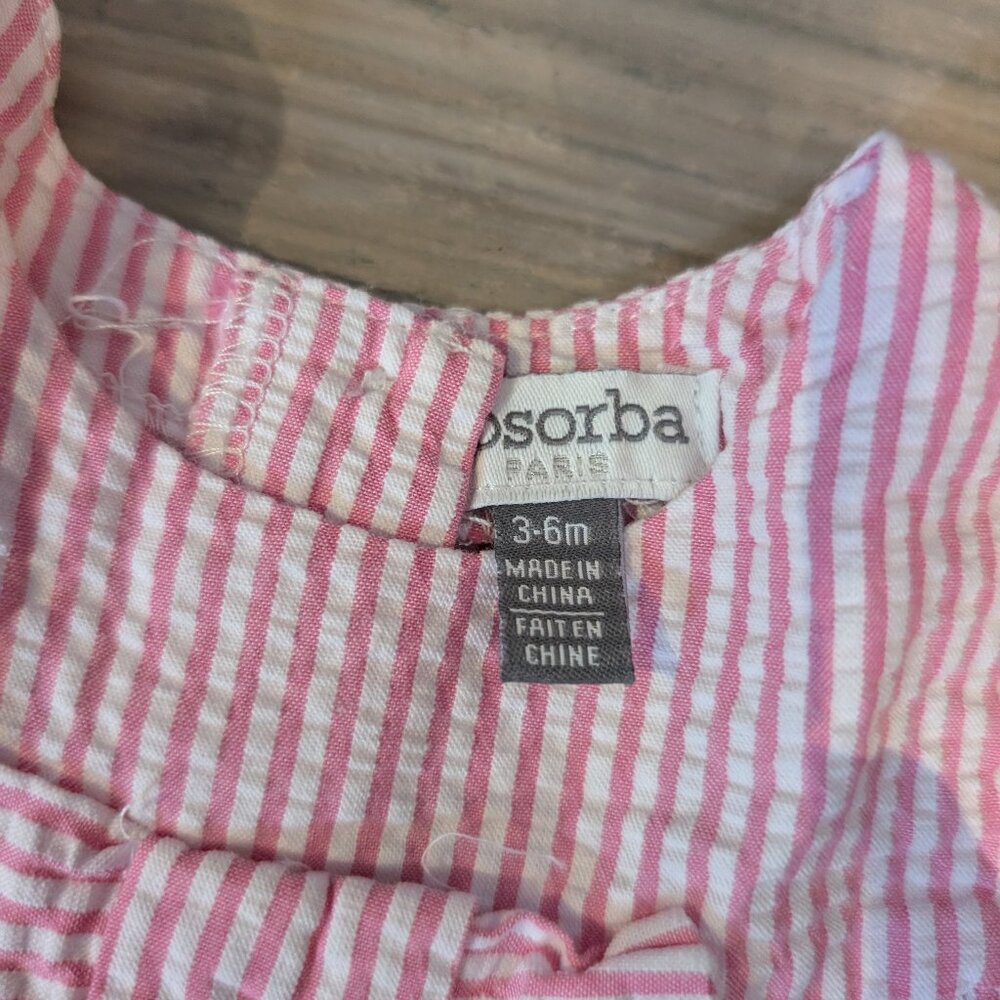 Cotton dress with bloomers